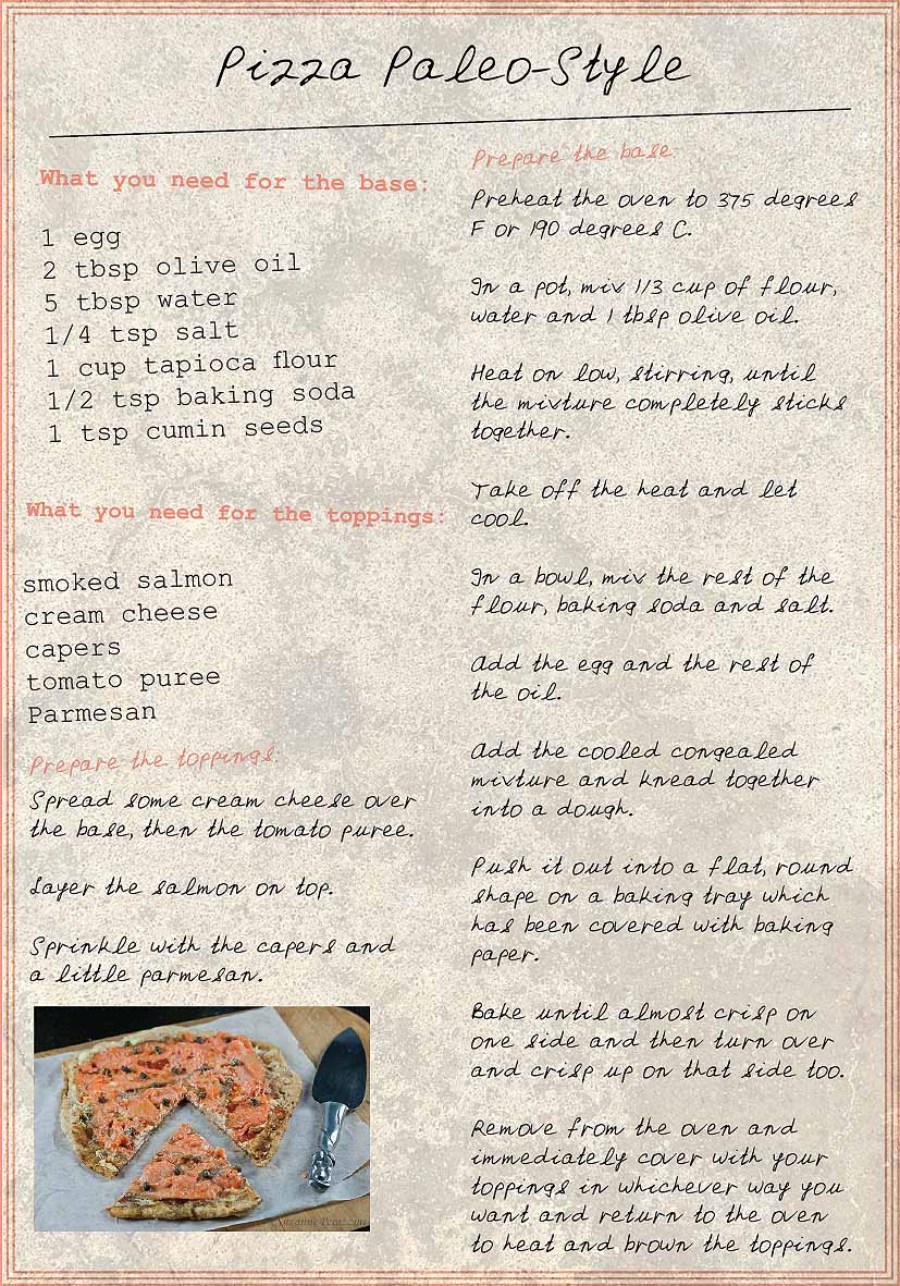 Pizza Recipe - Paleo