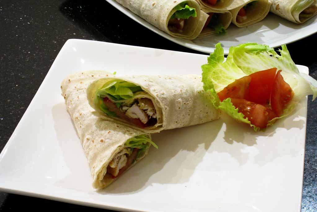 Chicken Avocado Wraps