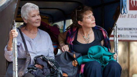 the best exotic marigold hotel with Judi dench and Celia Imrie