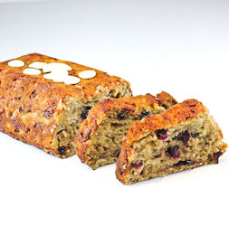 Cranberry and white chocolate Banana Loaf