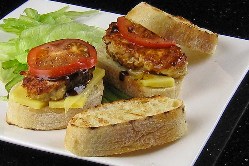 Teriyaki Chicken Burgers 