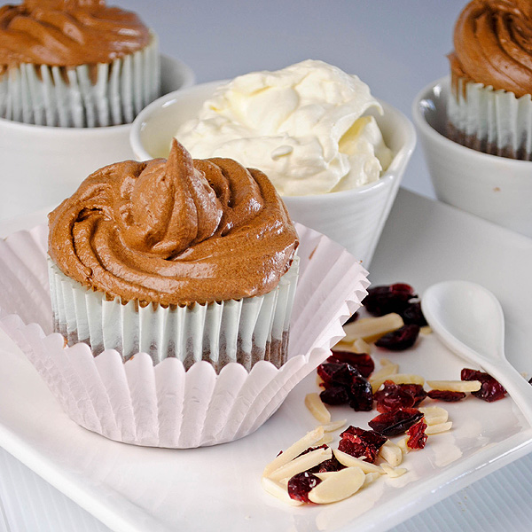 Chocolate Rice Cupcakes - Gluten Free