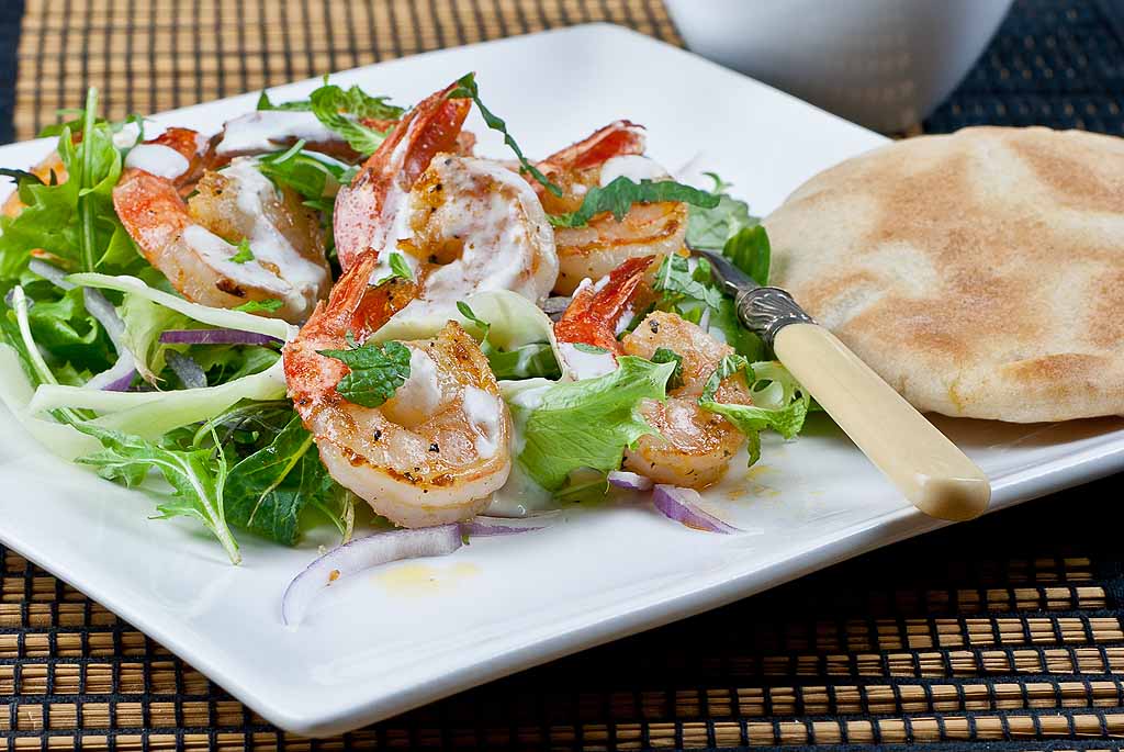 Middle Eastern Prawn Salad  1024