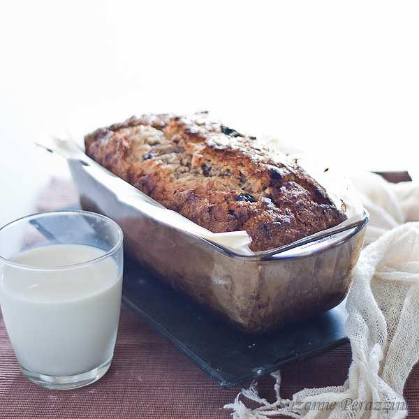 Banana, coconut blueberry Loaf 