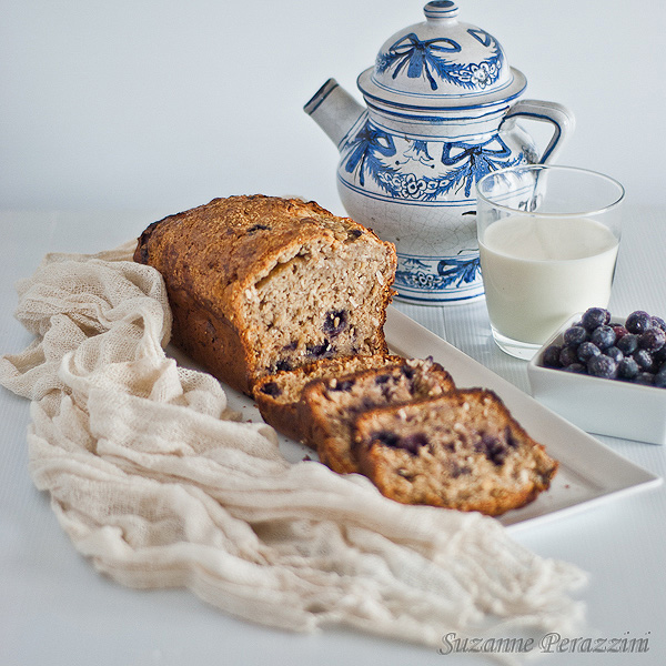 Banana, coconut blueberry Loaf 