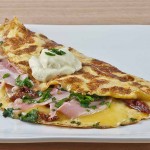 Ham, Cheese & Sundried Tomato Omelette