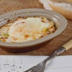 Salmon Baked Eggs -low Fodmap