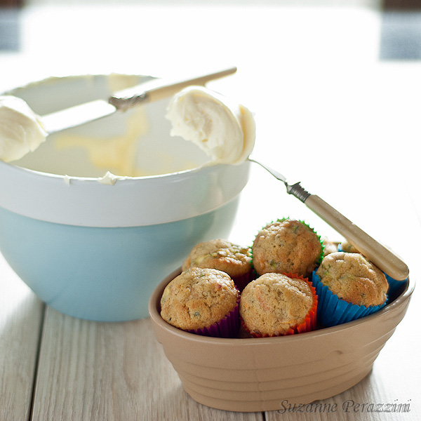 Carrot Zucchini cupcakes