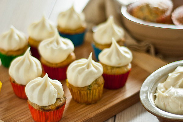 Carrot Zucchini cupcakes - 600 -post