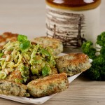 Wild Rice Cakes & Brussel Sprouts