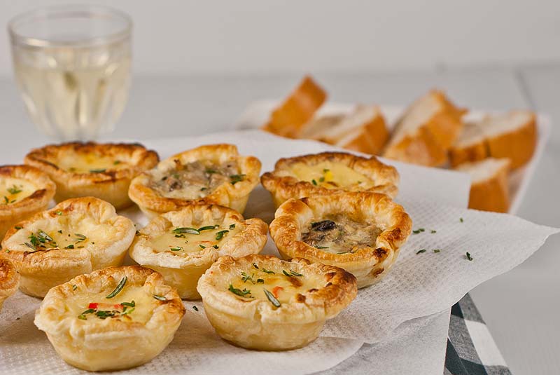 Crab & Brie Cups