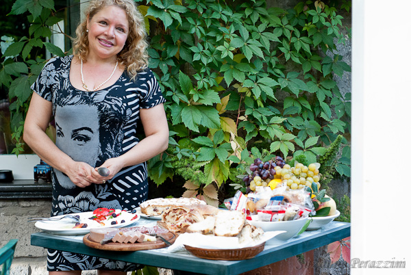 Maria & Villa Maresca breakfast spread 