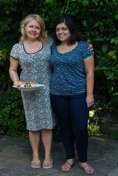 Maria and Federica at Villa Maresca 