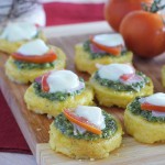 Polenta bites - low Fodmap