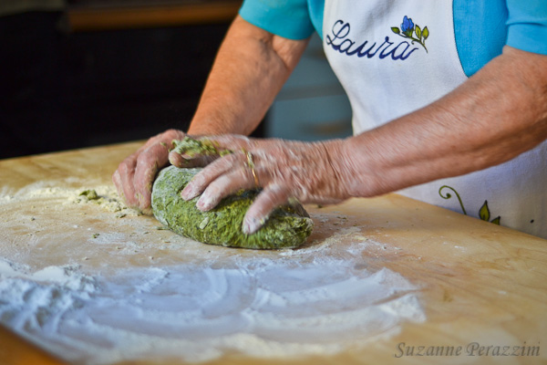 Dough for the lasagna completed