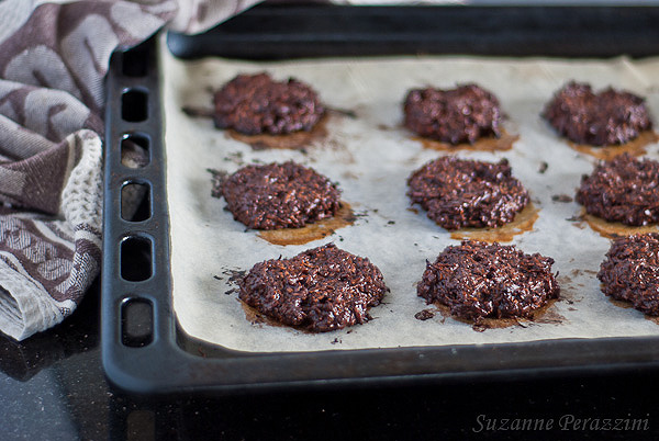 Orange, Coconut, Chocolate Cookies