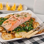 Roasted Salmon and Crispy Potatoes - Low Fodmap & gluten-fre