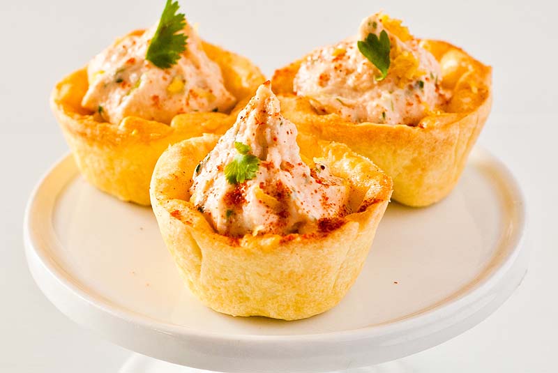 Salmon Tartlettes 