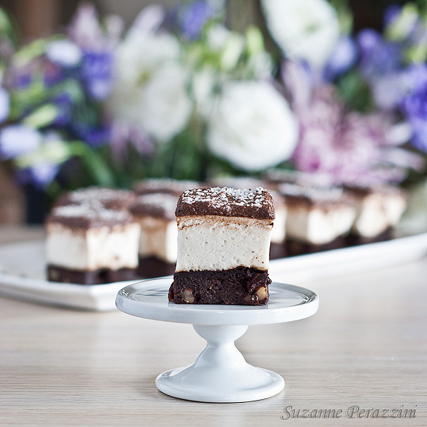 Chocolate Marshmallow Slice - gluten, dairy and refined sugar-free