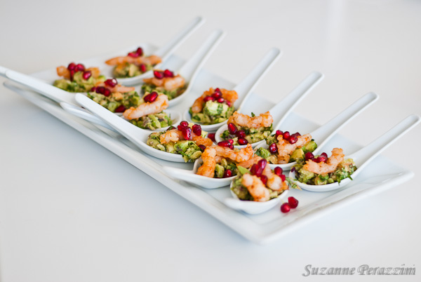 Prawns & Avocado finger food