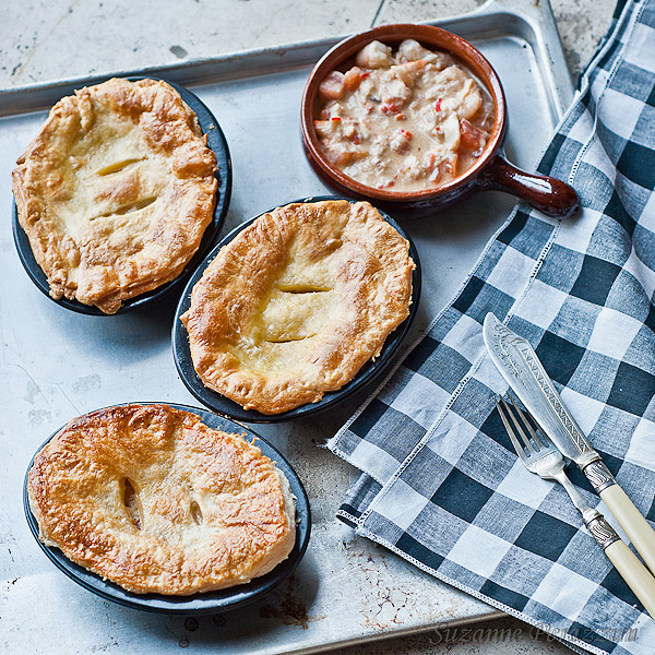 Thai crab & shrimp pies 