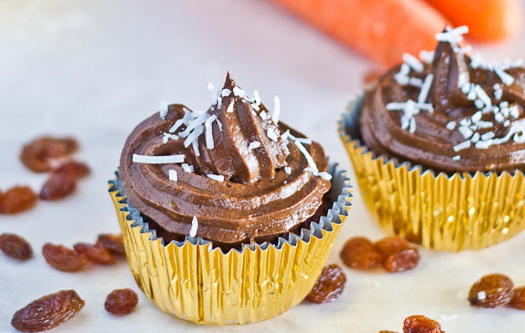 Carrot Coconut Muffins 