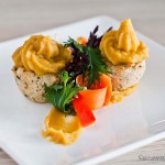 Chicken Cupcakes with Sweet Potato Topping