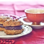 Coconut Chocolate Whoopie Pies - grain, dairy, nut and refined sugar-free