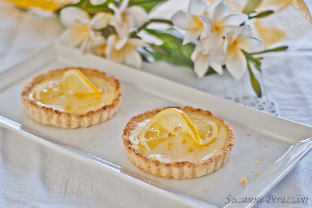 Creamy Lemon tarts - gluten-free and low-fructose