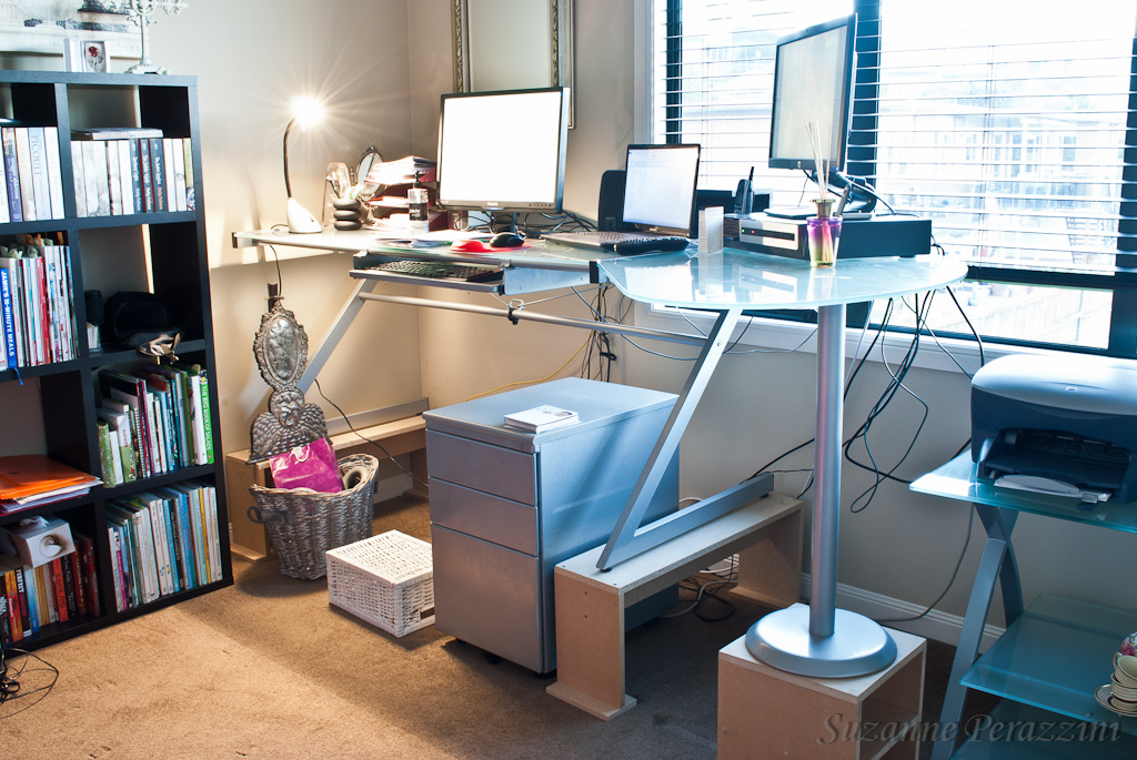 My standing desk at home 