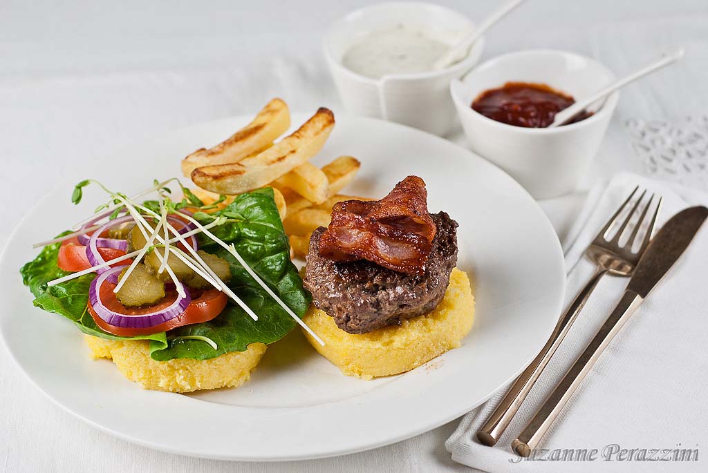 Polenta Burgers - gluten-free & fructose friendly