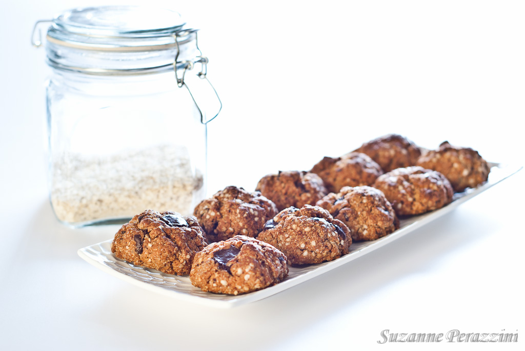 Quinoa Chocolate Chip cookies - gluten-free and low FODMAP recipe