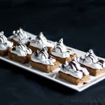 Banana peanut butter meringue bars - gluten & grain-free