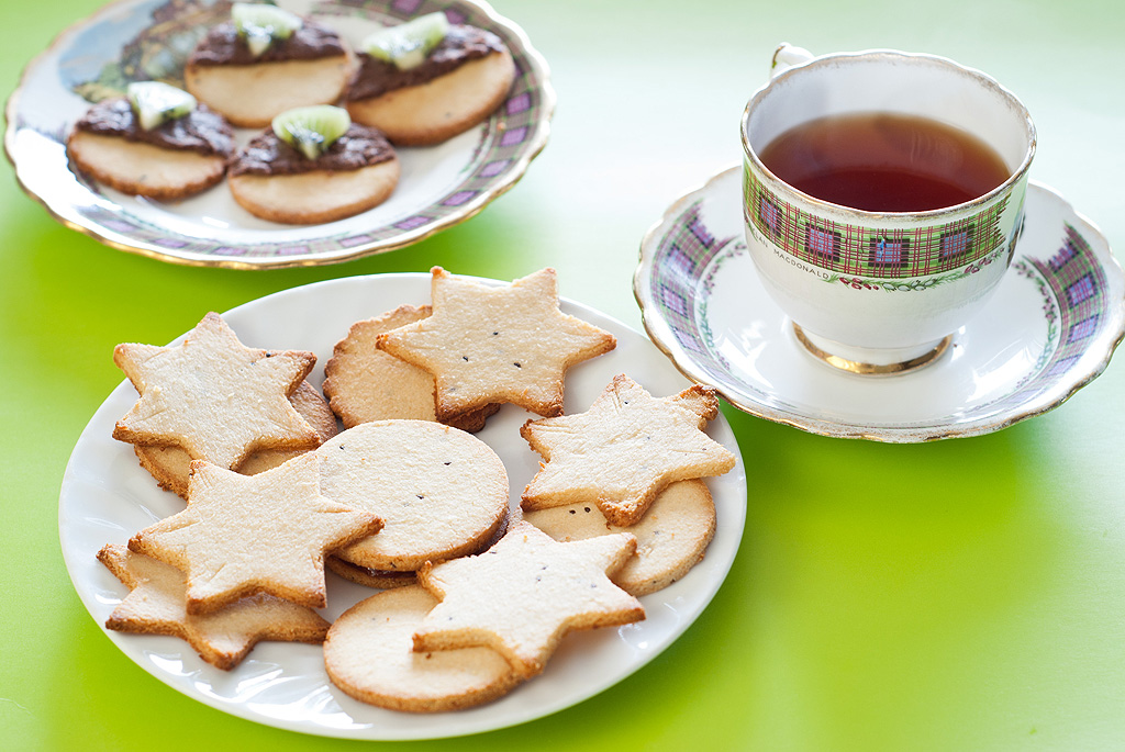 Kiwi Fruit Shortbread 