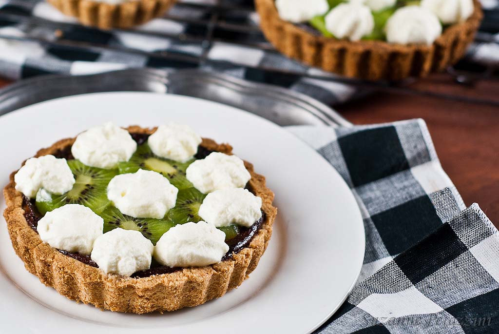 Kiwi fruit tarts - gluten-free & low FODMAP