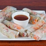 Thai Pork in Rice Papers – gluten-free & low FODMAPs