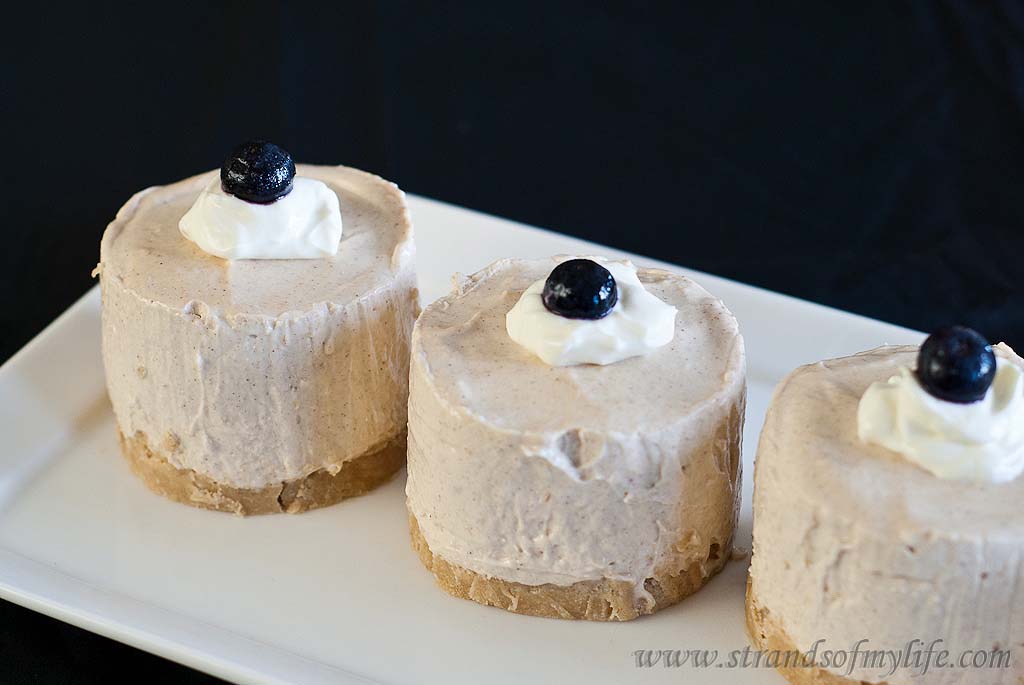 Banana Sour Cream Cheesecake - gluten-free and low FODMAP