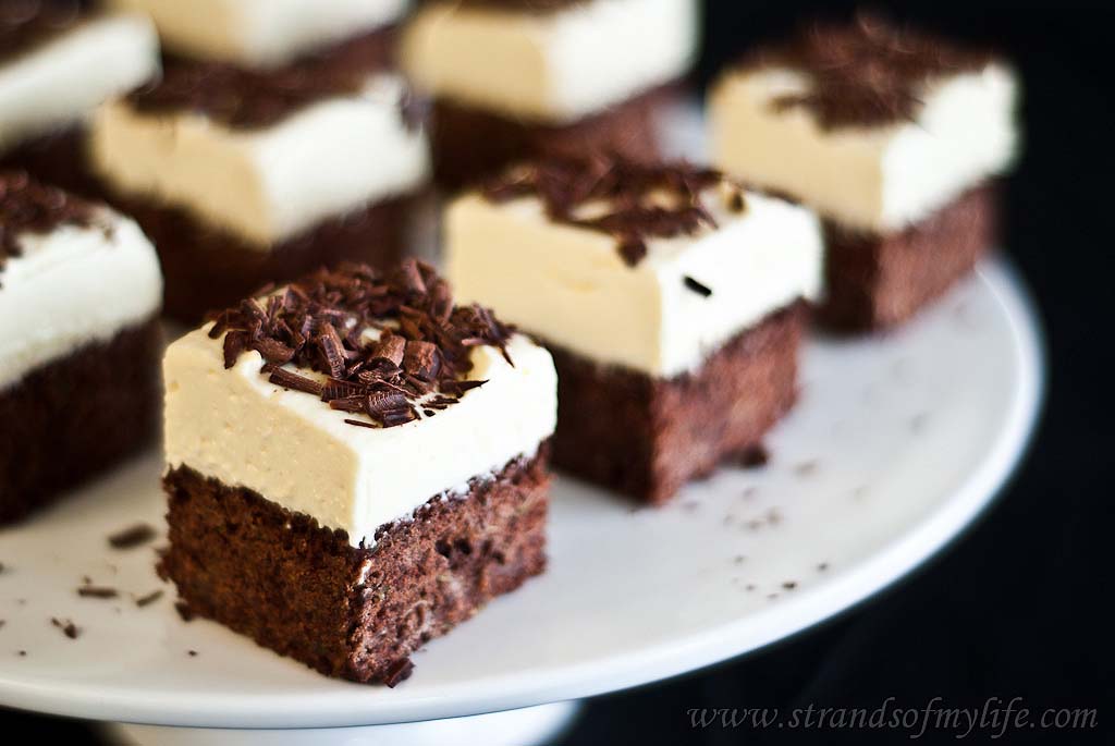 Chocolate Brownie Cheesecake Squares – gluten free & low FODMAP