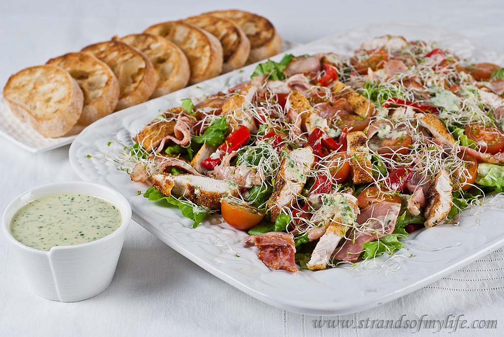 Crispy Polenta Chicken Caesar Salad - Jamie Oliver's 15 Minute Meals ...