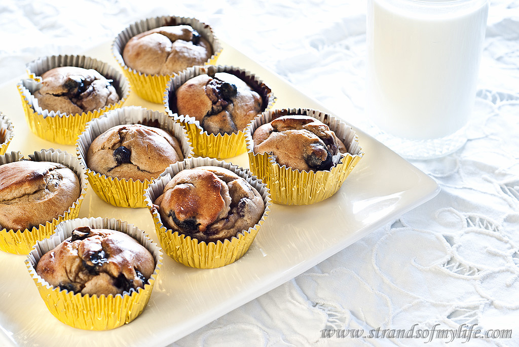 Peanut Butter Banana Muffins - gluten, grain, dairy and sugar-free