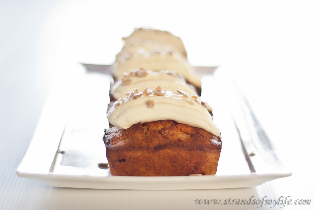 Mini Carrot Cake loaves - Gluten-Free & Low FODMAP