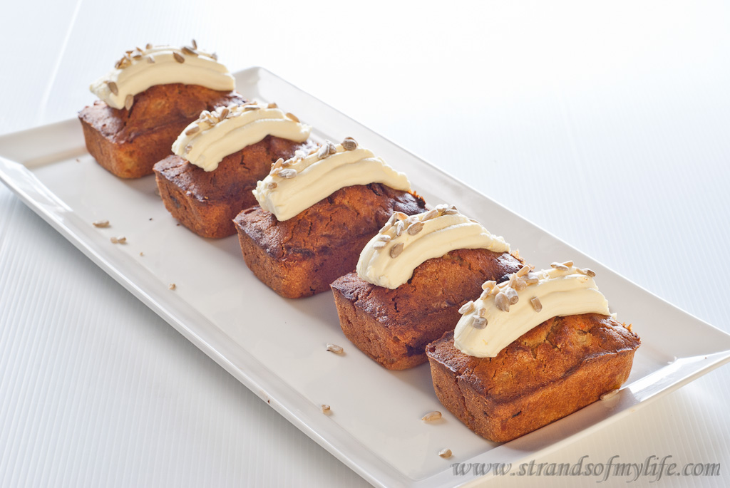 Mini Carrot Cake loaves - Gluten-Free & Low FODMAP