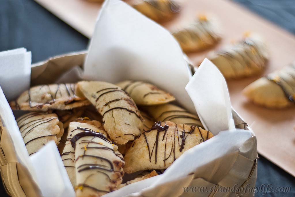 Chocolate Custard Samosas - gluten-free & Low FODMAP