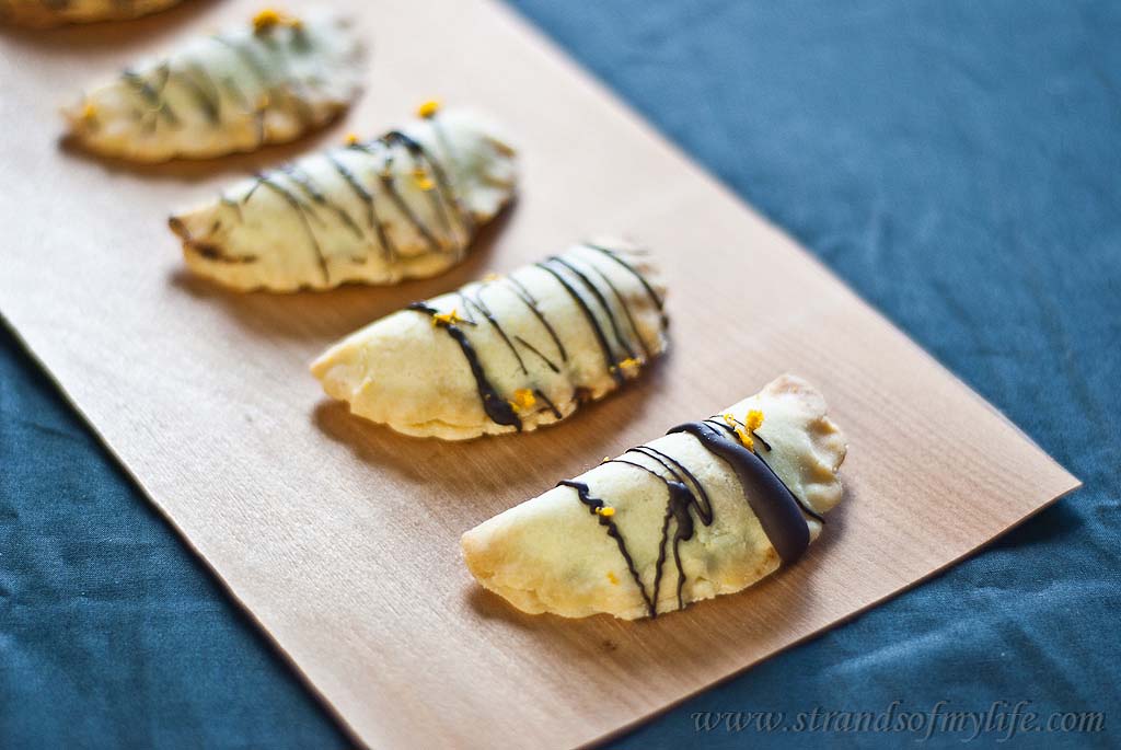 Chocolate Custard Samosas - gluten-free & Low FODMAP