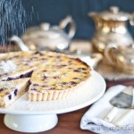 Blueberry Sour Cream Tart - Gluten-Free & low FODMAP