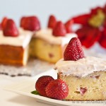 Strawberry Potato Cake - gluten-free and low FODMAP