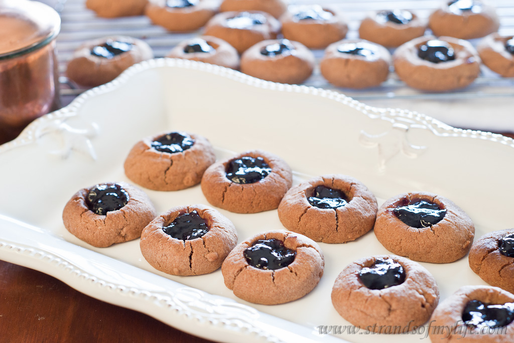 Thumbprint Cookies - gluten-free and low FODMAP