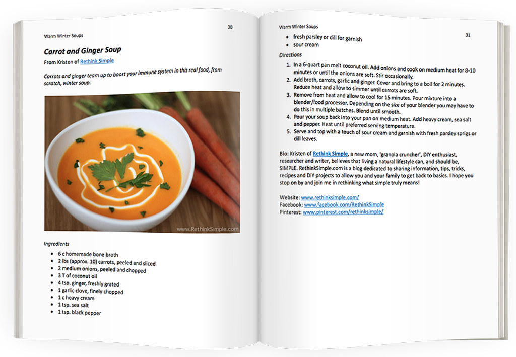 Winter Soups - Community Cookbook
