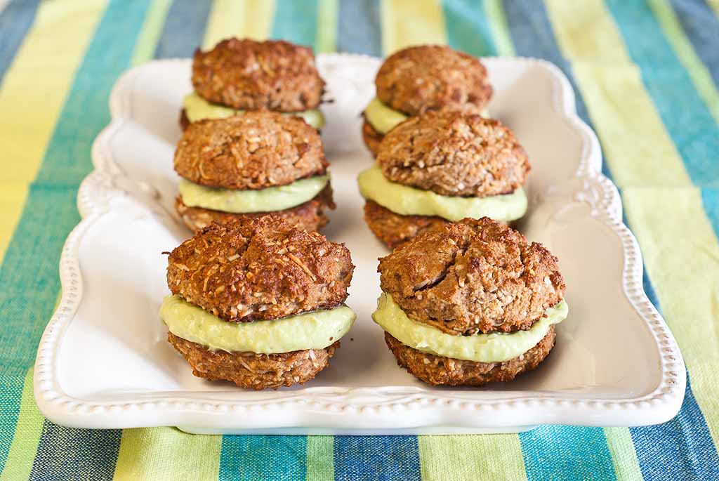 Key Lime Whoopie Pies - a gluten-free recipe and low FODMAP