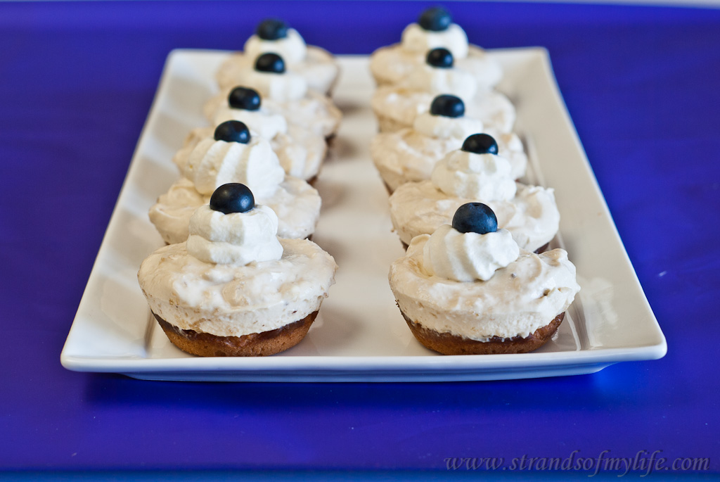 Mini-Cheesecakes - Gluten-free recipe and low FODMAP